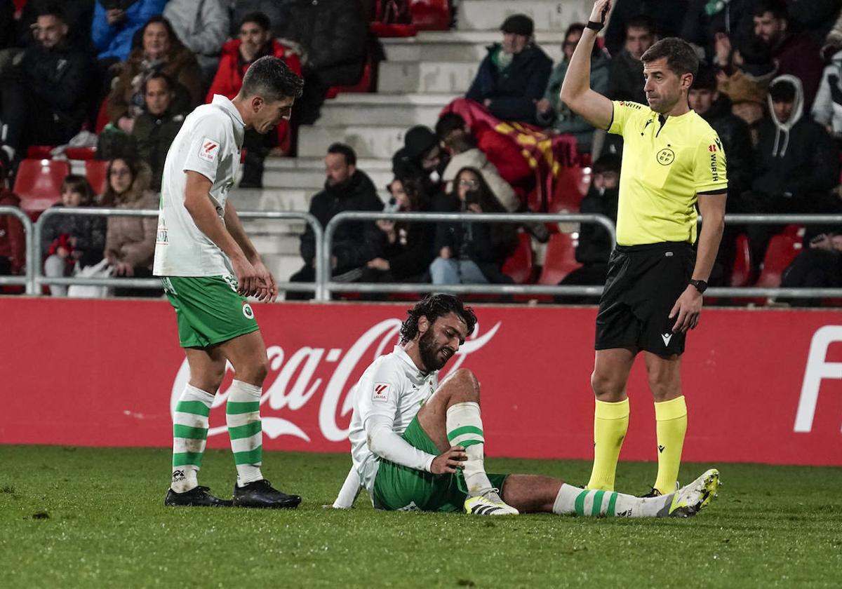 Grenier cayó lesionado por primera vez en diciembre, en Anduva.