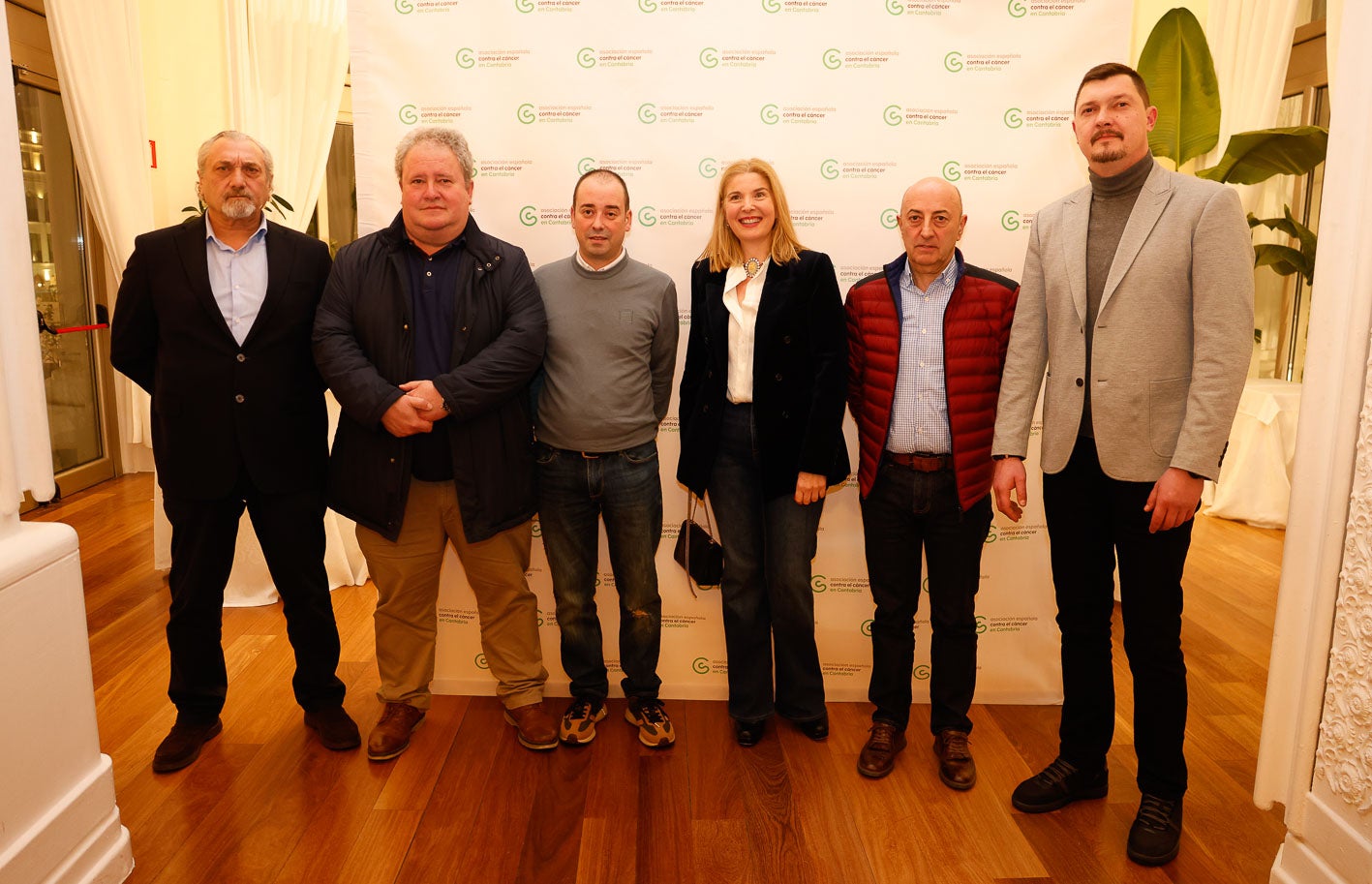 Pedro Bárcena, Emilio Irías, Ismael Gutiérrez, Amparo Salmón, Sindo Ranero y Alex Sarkisyants.