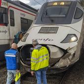 El Alvia con destino a Madrid colisiona con un árbol caído poco antes de Las Fraguas