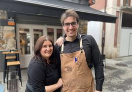 Erika y Eduardo, una pareja feliz con su proyecto.