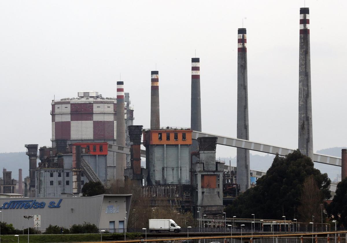 Instalación de ArcelorMittal situada en Asturias, donde se ha desarrollado el proyecto.