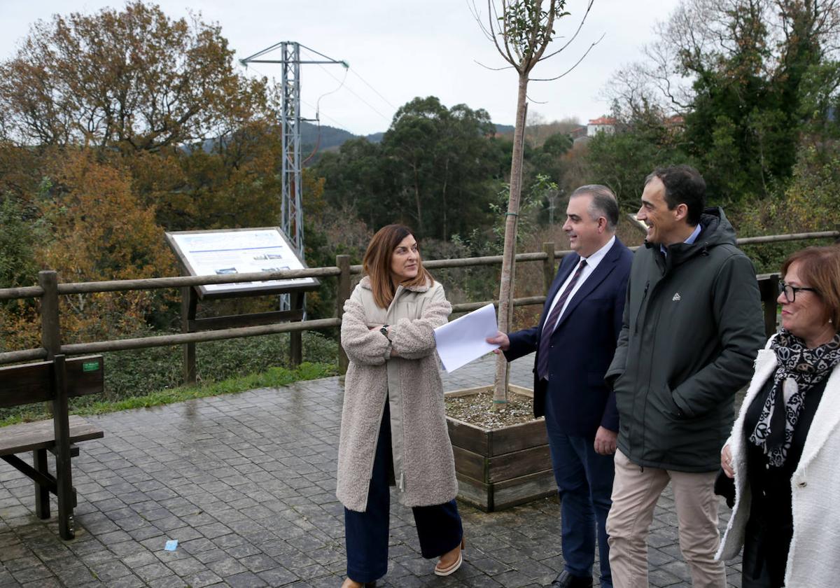 Fomento ejecutará un área recreativa y un aparcamiento en el mirador de Cóbreces