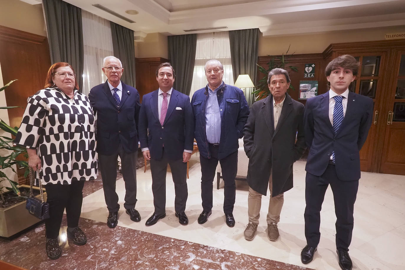 Carmen Salamanca, Antonio Berrueza, Santiago Franco, Diego Ruiz, Jorge Morante.