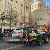 Noche en la calle y nueva tractorada en la mañana