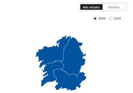 Consulta aquí los resultados de las elecciones en Galicia