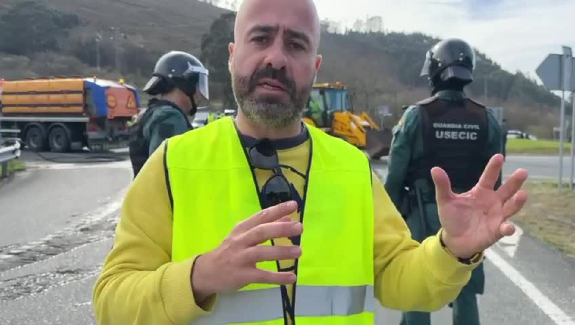 Fin de las protestas en Unquera