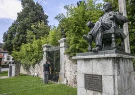 Parque y monumento a Campillo, uno de los enclaves que conectará la senda.