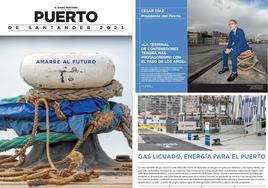 El Diario Montañés entrega este miércoles gratis con el periódico la revista del Puerto de Santander 2023