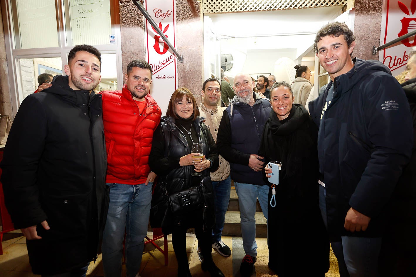 Álvaro Revuelta, Raúl Reguilón, Isabel Vicente, Rubén Catena, Sergio Revuelta, Alba Muñoz y Nacho González.