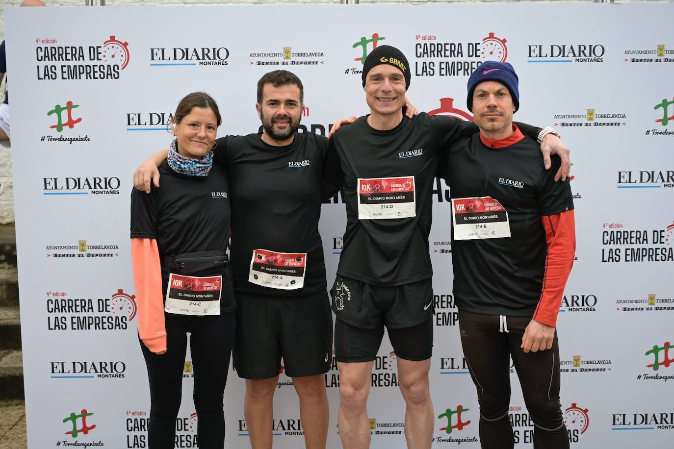 Equipo de El Diario Montañés, con Lucía Alcolea, Sergio Herrero, Marcos Menocal y José Carlos Rojo.