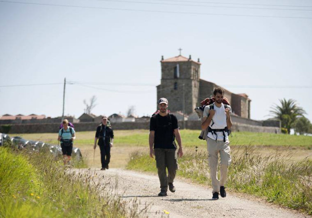 Peregrinos por Cantabria.