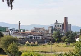 Vista de las instalaciones de Sniace.