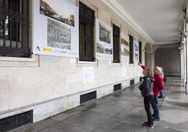 Las imágenes están expuestas en la Plaza Porticada.