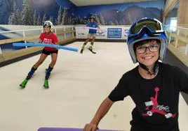 La instalación DImas Ski Indoor es perfecta para aprender a esquiar