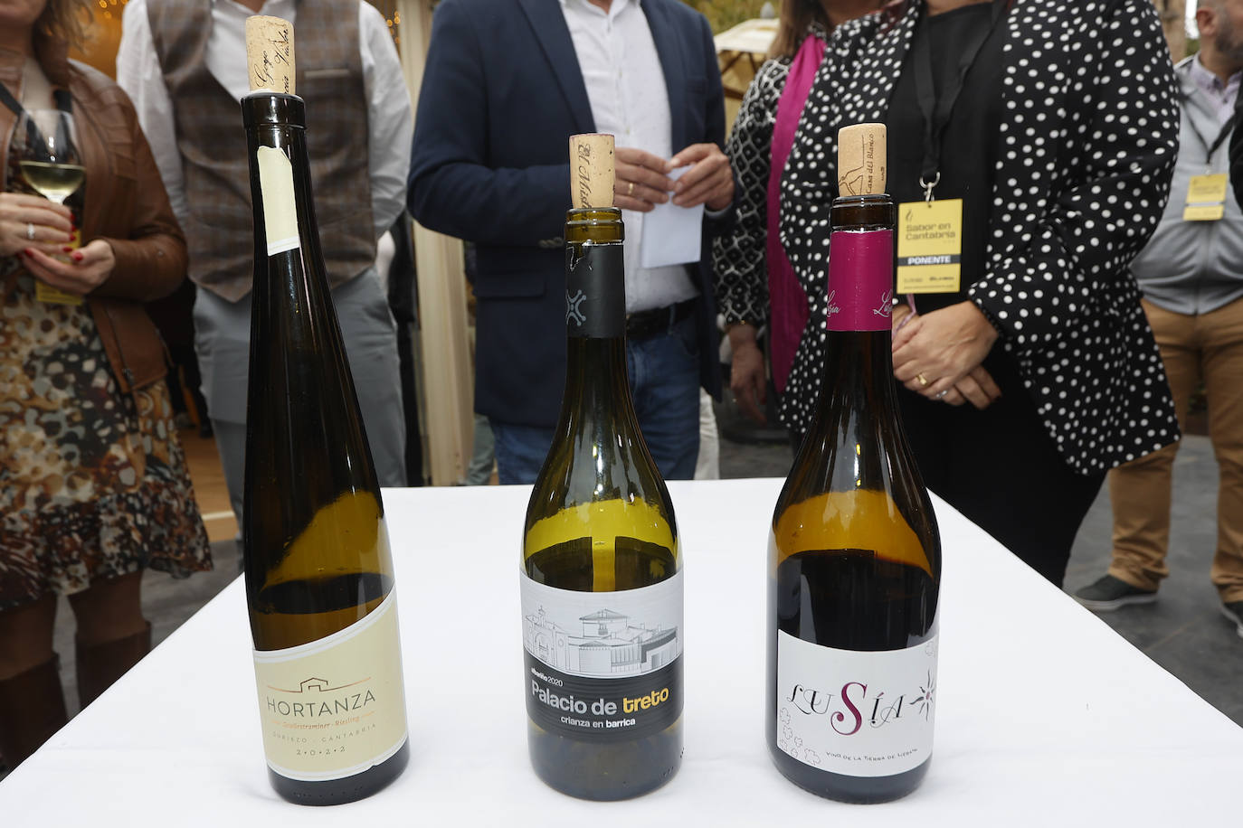 Hortanza, Palacio de Treto y Lusía fueron los tres vinos ganadores.