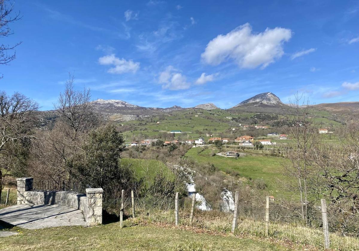 La tirolina partirá desde el mirador de La Gándara. ¡