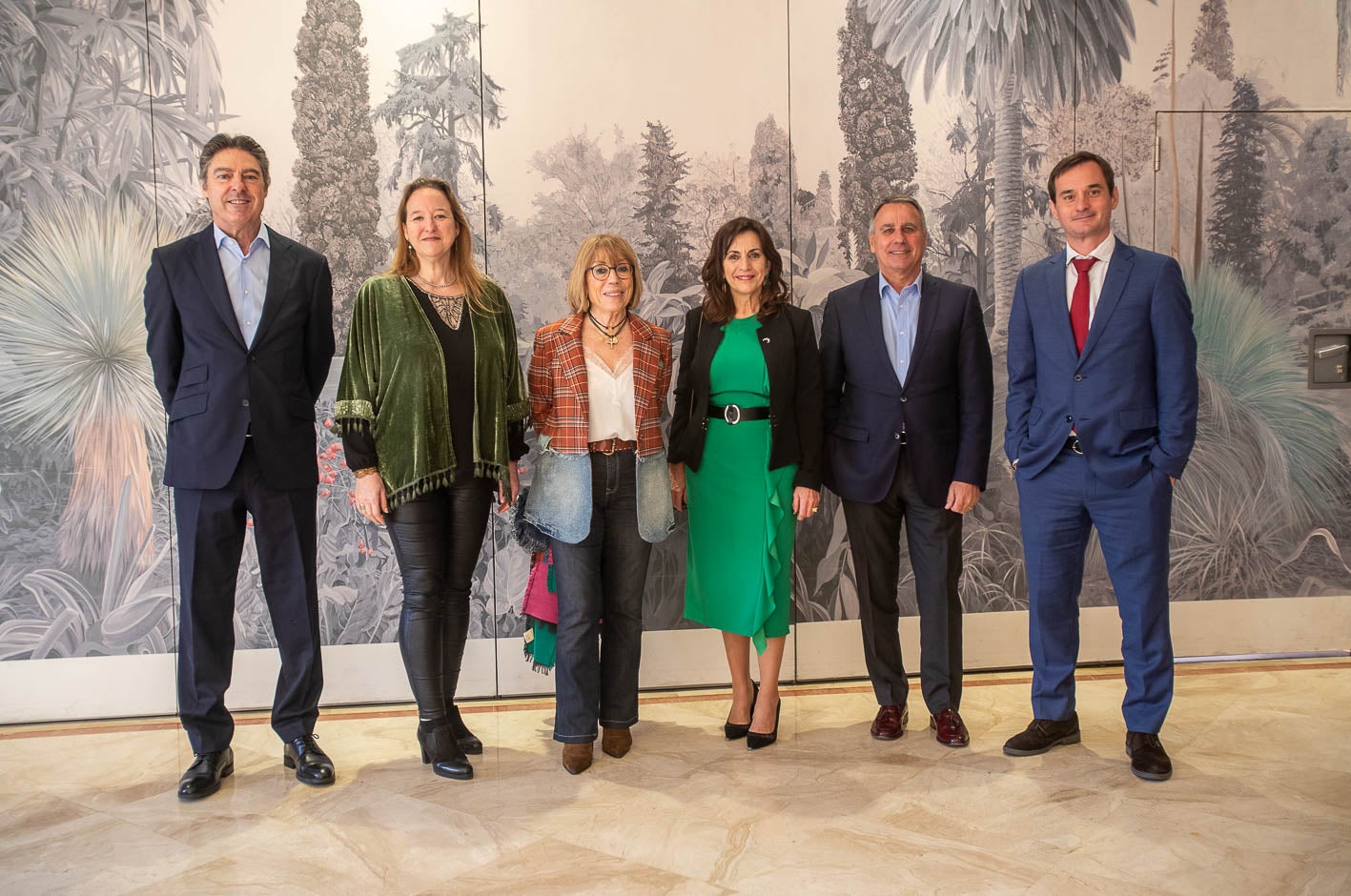 Ignacio Martínez, Leticia Díaz, Natividad Pérez, Ana Belén Álvarez, Eugenio de Juana y Pablo Muñiz.