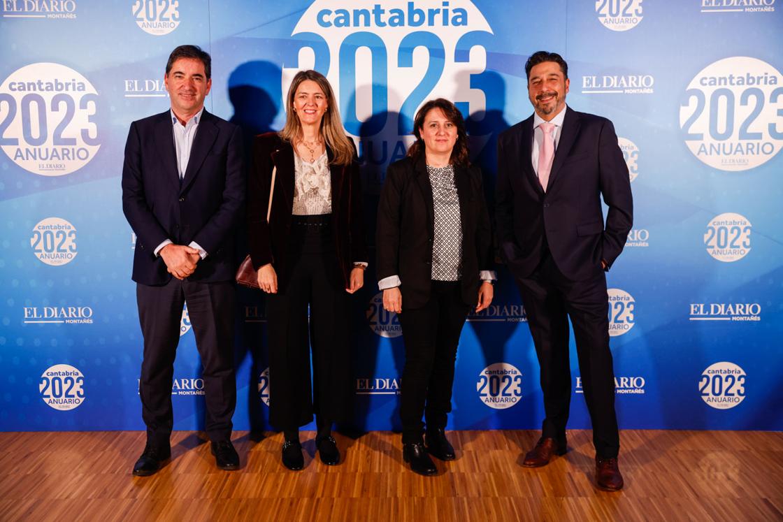 José Luis Solana, Gema Carneros, Begoña Ruiz y Sergio García. 