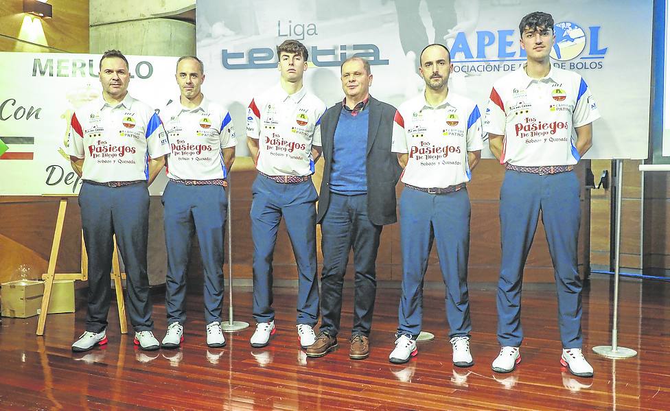 Alfonso Díaz, David Abascal, Hernando, José Antonio Abascal, Túñez y Adrián Díaz.