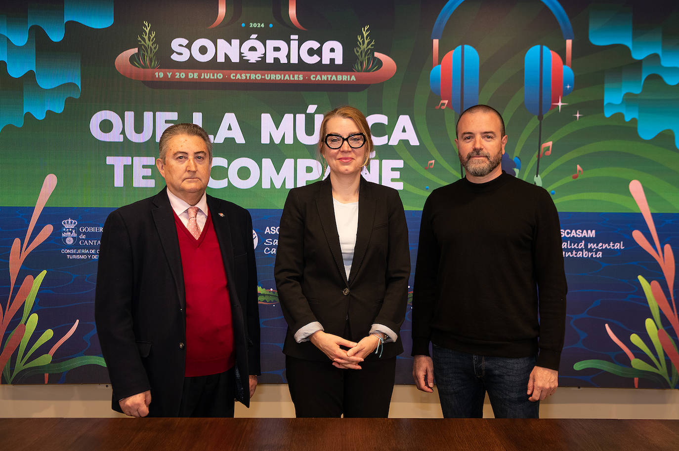 Ignacio Fernández, Eva Guillermina Fernández y Ernesto Castañeda