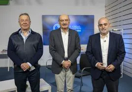 Jesús Serrera, José María Mazón y Gonzalo Selleres