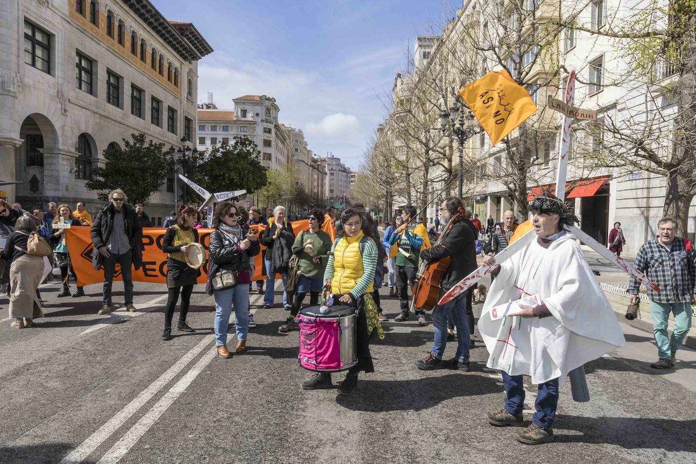 También se cantaron varios temas tradicionales de la región.