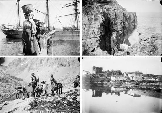 Félix Monteverde: Cabreros en Picos de Europa, 1891-1909.