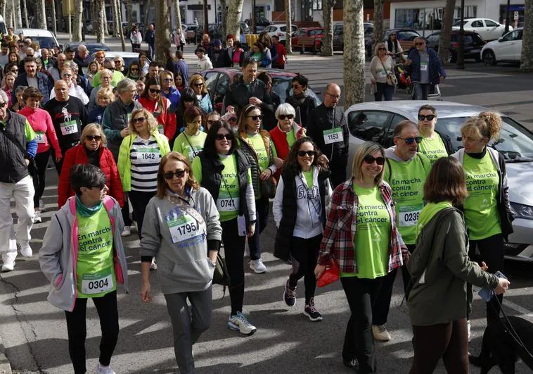 La Marcha Contra el Cáncer, en imágenes