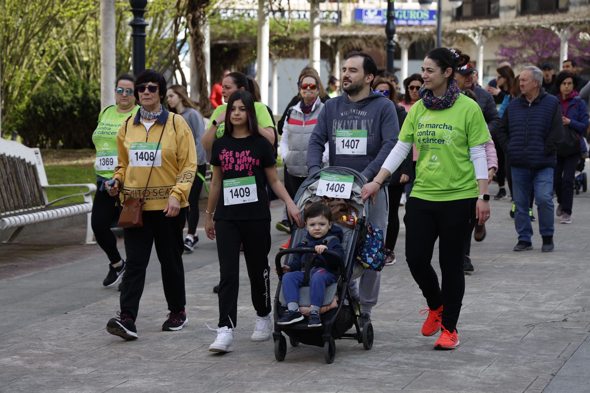 Muchas familias se apuntan cada año a esta cita solidaria.