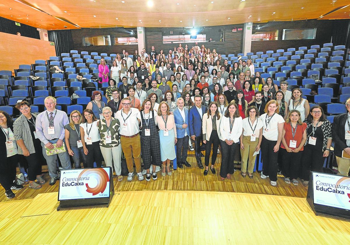 La resolución de la convocatoria EduCaixa se ha presentado en el Museo de la Ciencia CosmoCaixa.