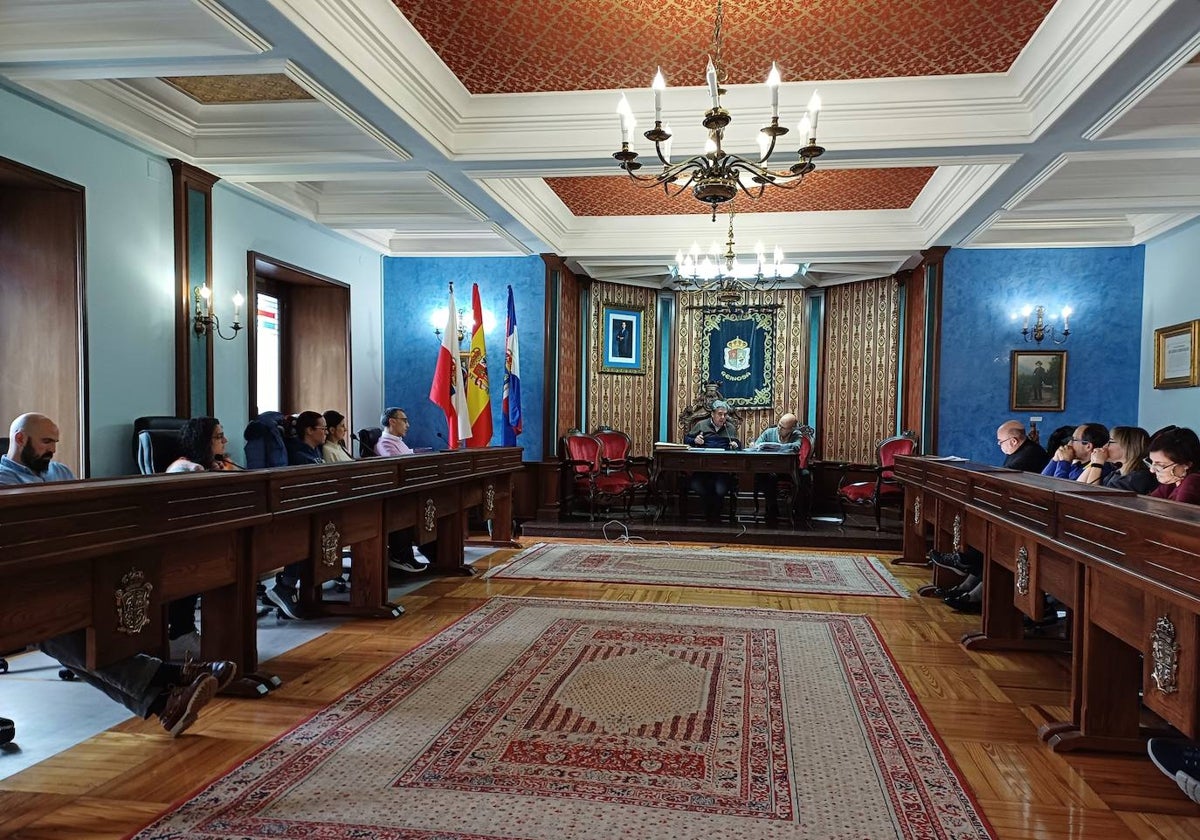 Sesión plenaria extraordinaria realizada este martes donde se ha aprobado la subasta del matadero.