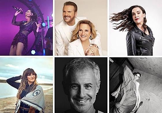 Rozalén, Malú, Sergio Dalma y Valeria Castro en la nueva edición de La Plaza