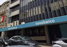 Oficina del banco en Portugal (el negocio en España fue vendido a otra entidad).