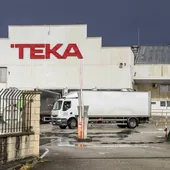 Fábrica de Teka en Santander, el pasado diciembre.