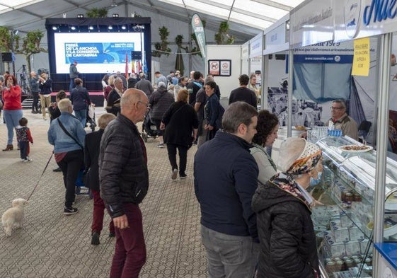 Feria de la Anchoa en Santoña.