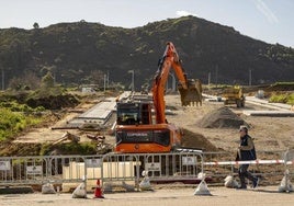 Imagen de archivo de las obras de las VPO de El Alisal