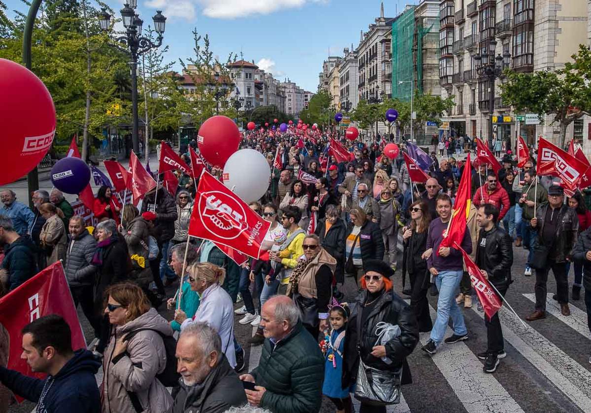 Marcha por el Día del Trabajo