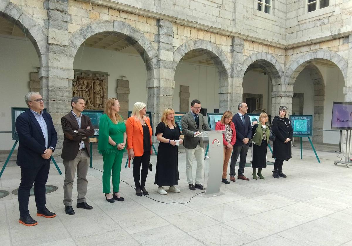 Acto de Tolerancia 0 al bullying en el Parlamento de Cantabria.