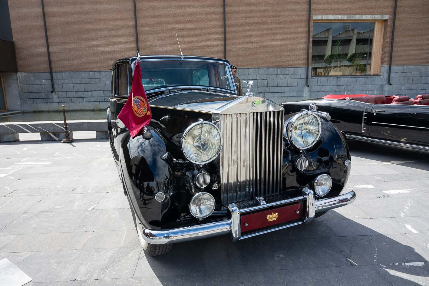 El Rolls Royce Phantom IV es uno de los coches que más se utilizan en los actos del rey Felipe VI.