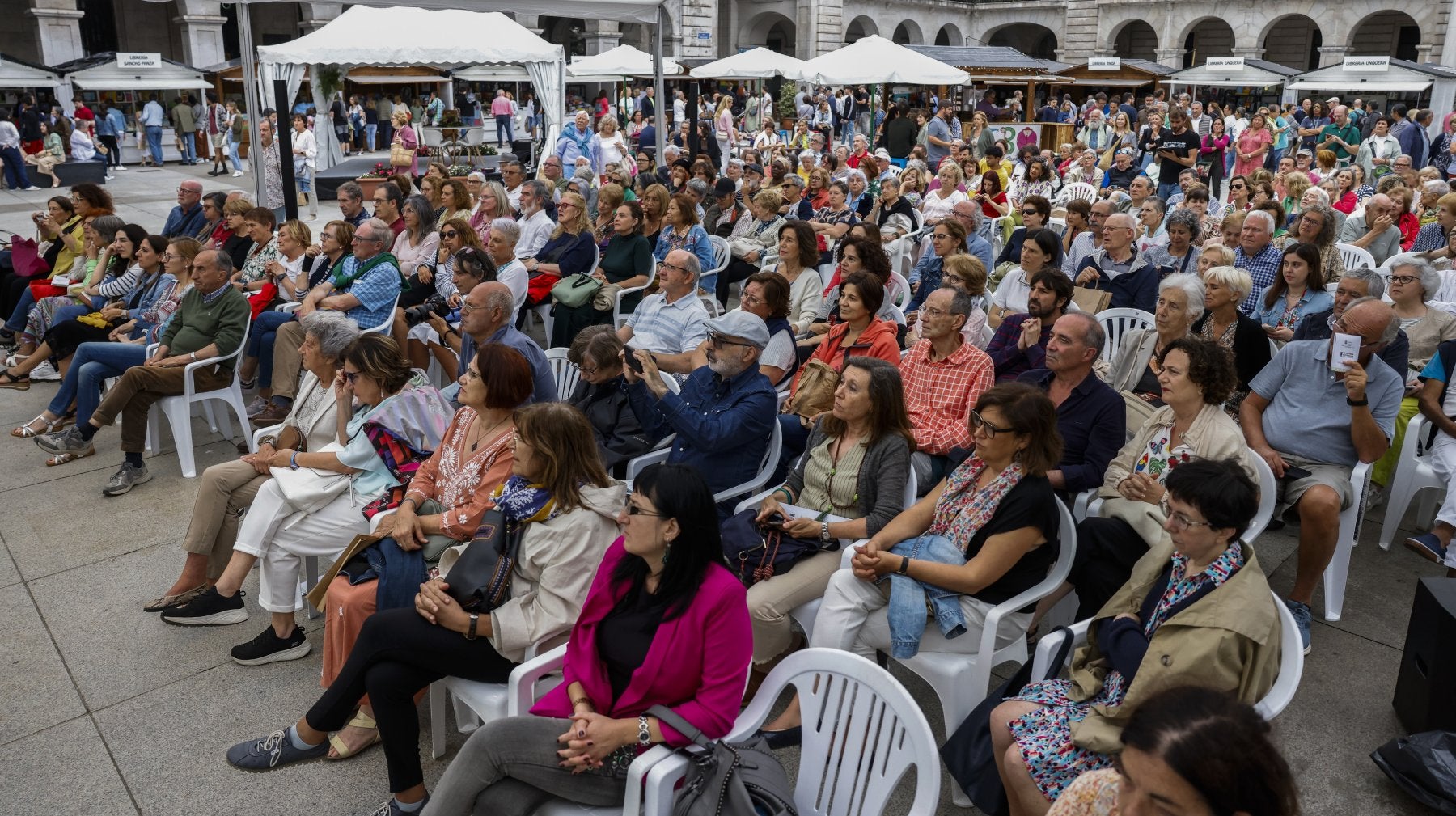 Acto celebrado el pasado año en Felisa, dentro de su programación que se desarrolla en la Plaza Porticada.