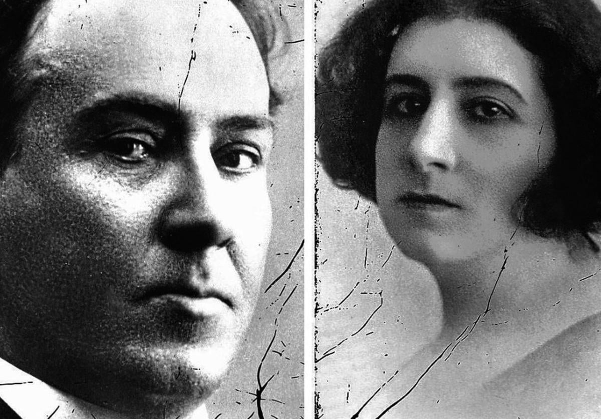 Antonio Machado y Pilar de Valderrama (Guiomar) mantuvieron una relación platónica.