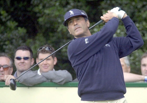 Seve Ballesteros, durante la primera ronda del Murphy's Irish Open.