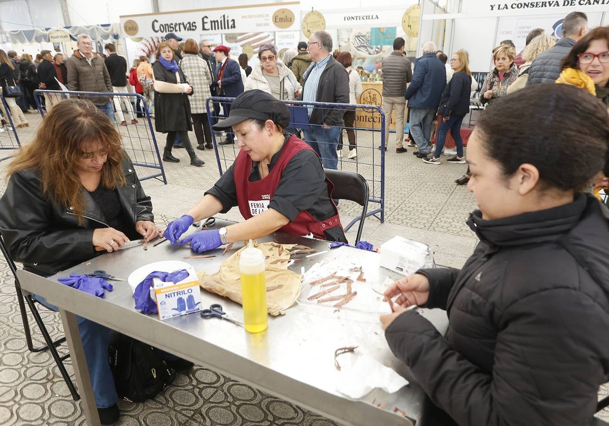 Feria de la Anchoa celebrada el pasado mes de abril en Santoña.