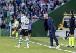 José Alberto, en un partido en los Campos de Sport.