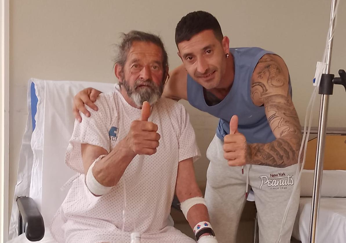 Rafael y Ezequiel agradecen desde el hospital toda la ayuda recibida.