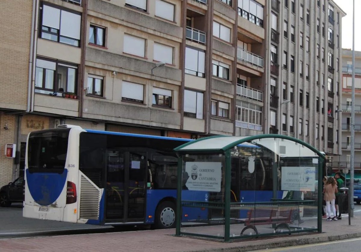 Estación autobuses de Santoña.