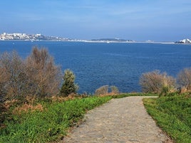 Una pequeña cuesta es el punto más alto del recorrido, y el que también permite las mejores vistas