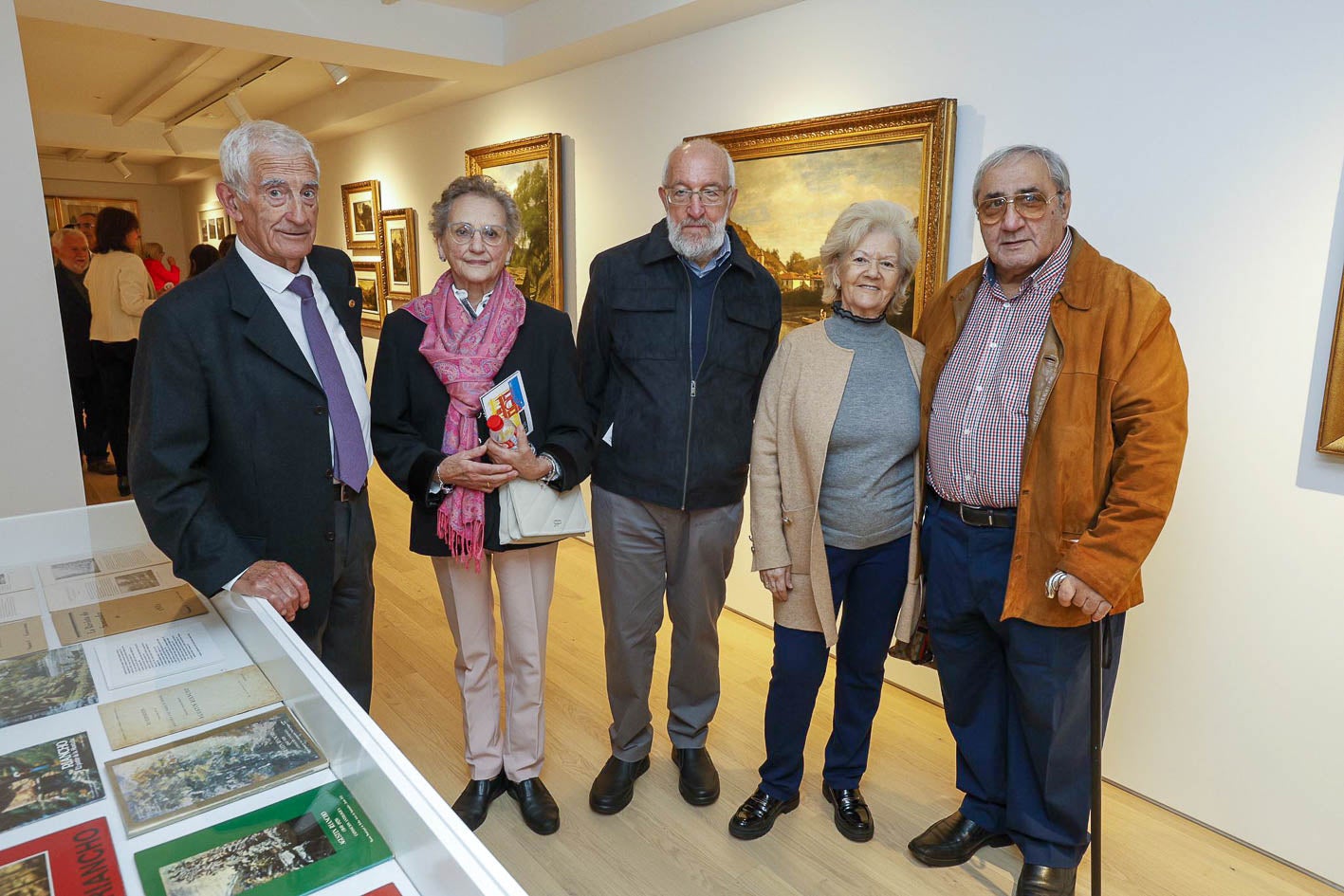 José Antonio Gómez, María Pilar Espino, Juan Manuel Puente, Guillermina Díaz y Luis Pacheco.