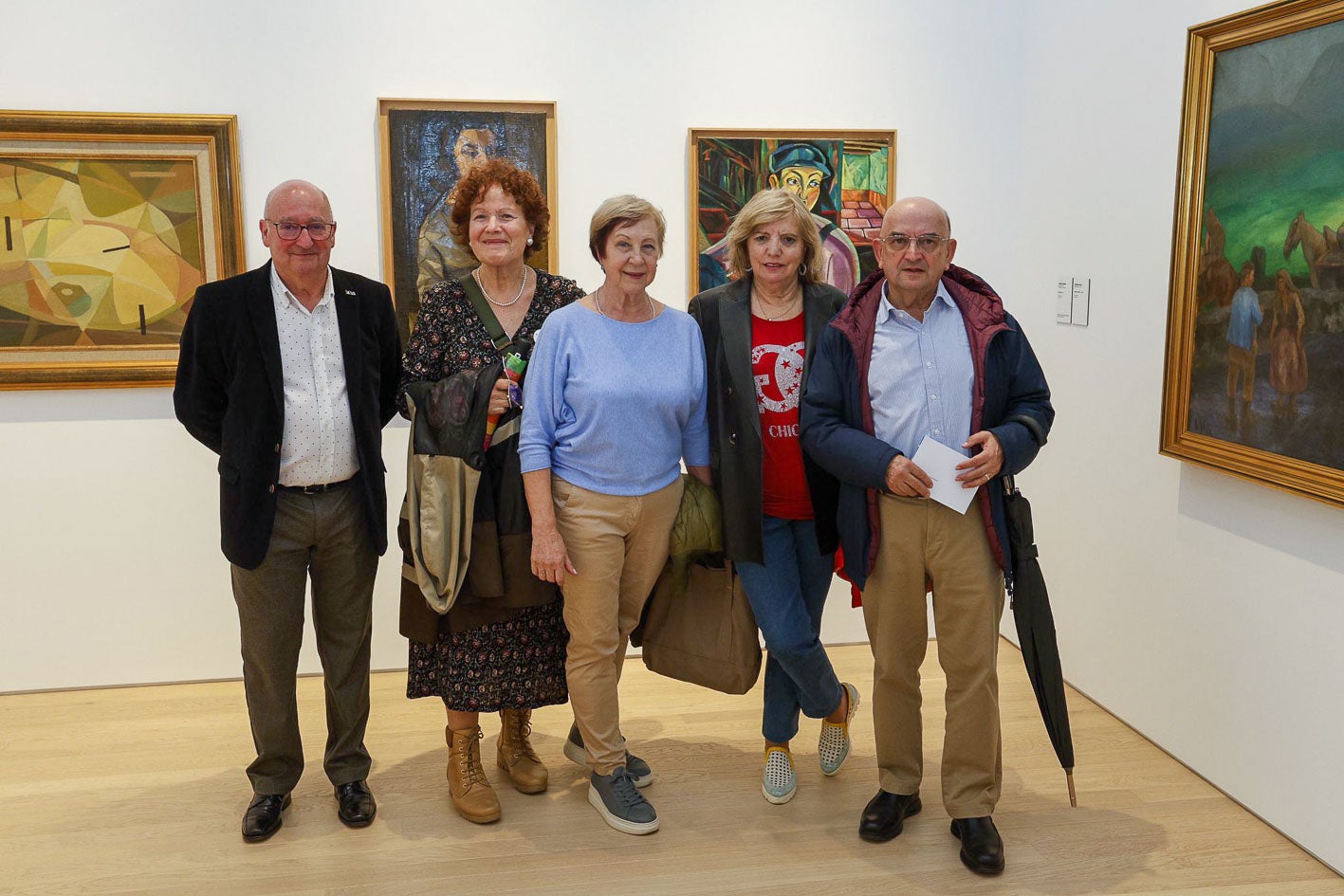 Julio Polo, Carmen Ruiz, Ana Sánchez, Teresa Andrés y Sergio Guerra.