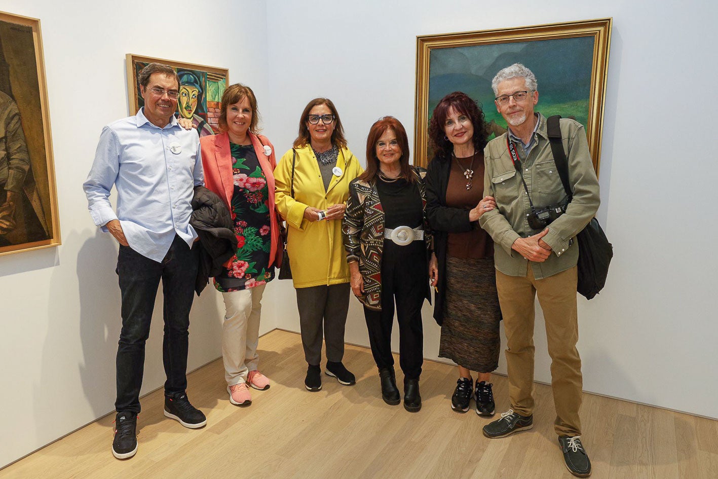 César Pombo, Maite Vitoria, Julia Rivas, Carmen Sánchez, Montse Aragonés y Santiago Sagredo.